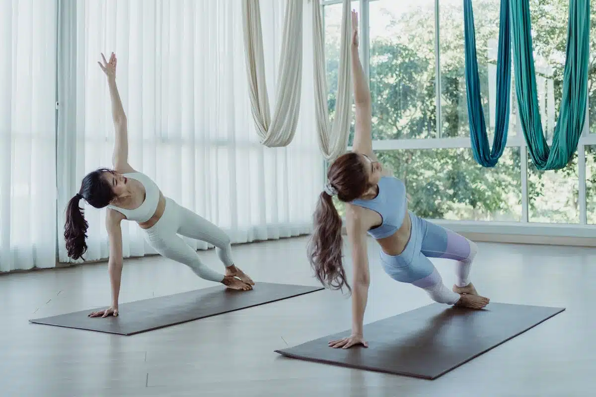 yoga étirement