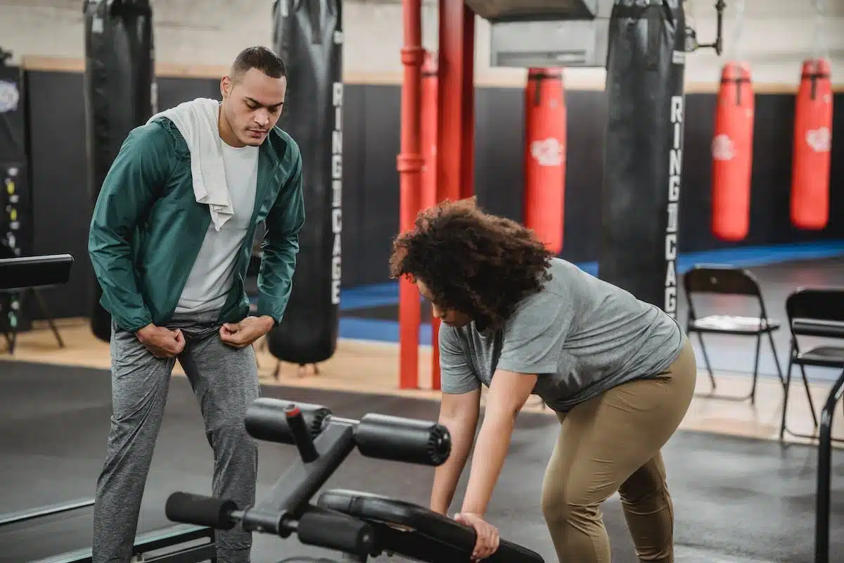 sportif  entraînement