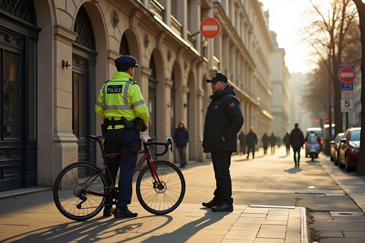 vélo trottoir